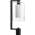 PROGRESS LIGHTING P6420-31 Textured Black Compel Collection One-Light Post Lantern