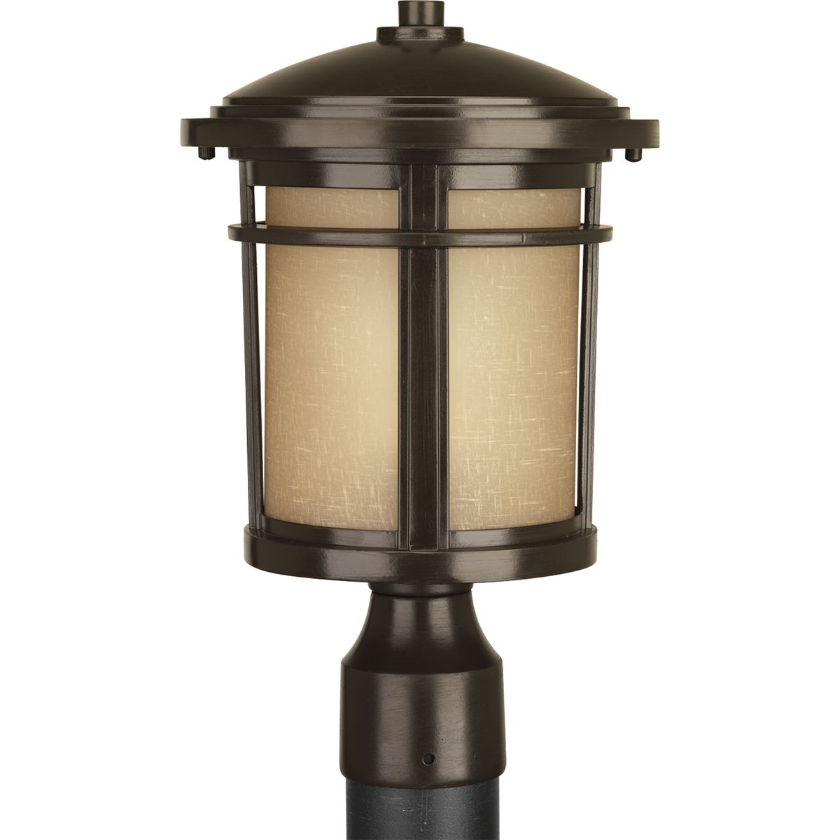 PROGRESS LIGHTING P6424-2030K9 Antique Bronze Wish Collection One-Light LED Post Lantern