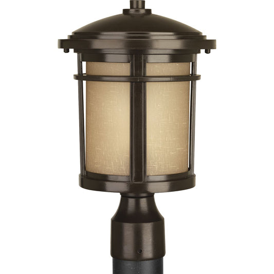 PROGRESS LIGHTING P6424-20 Antique Bronze Wish Collection One-Light Post Lantern