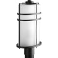PROGRESS LIGHTING P6428-31 Textured Black Format Collection One-Light Post Lantern