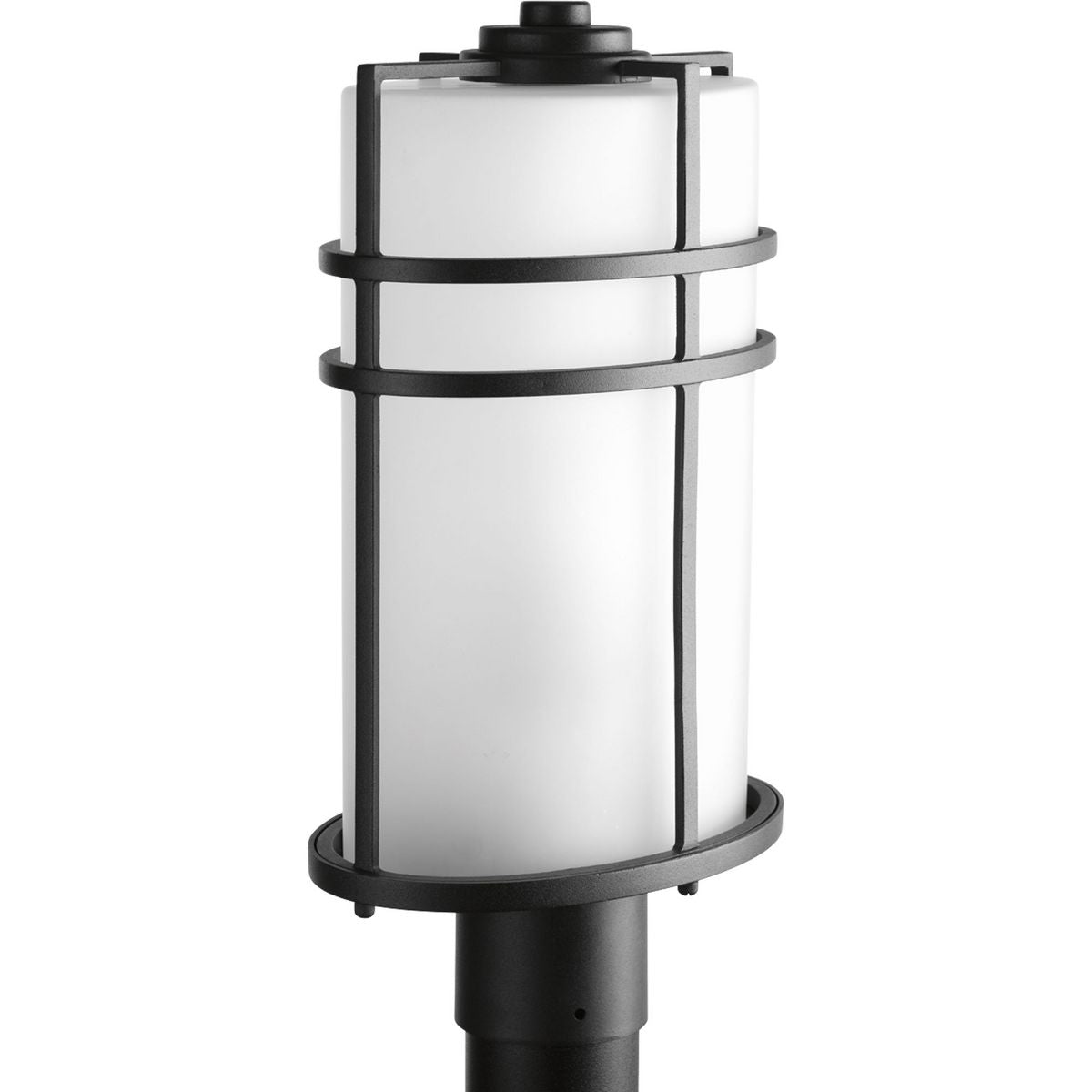 PROGRESS LIGHTING P6428-31 Textured Black Format Collection One-Light Post Lantern
