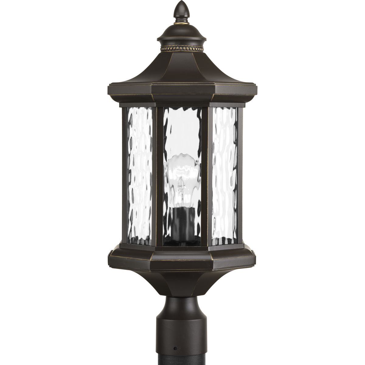 PROGRESS LIGHTING P6429-20 Antique Bronze Edition Collection One-Light Post Lantern
