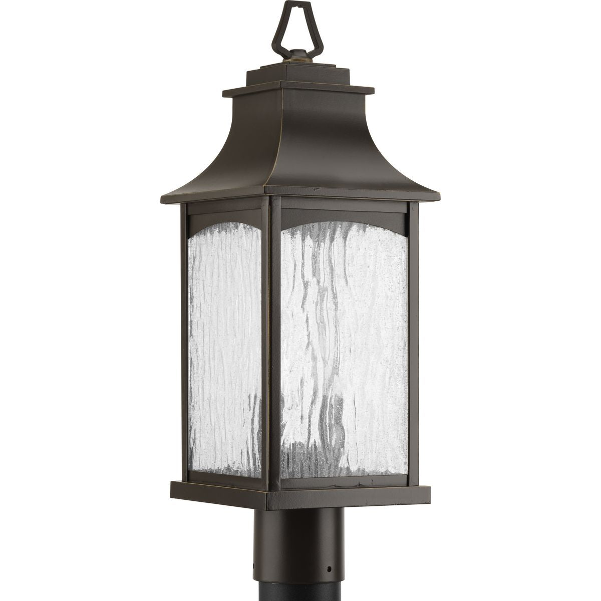 PROGRESS LIGHTING P6432-108 Oil Rubbed Bronze Maison Collection Two-Light Post Lantern