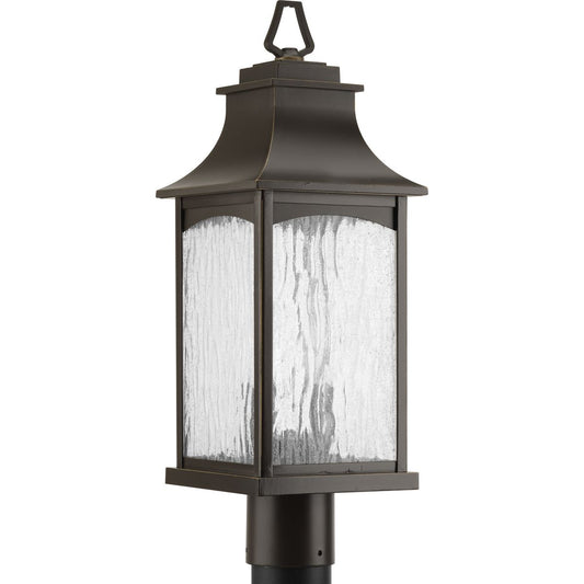 PROGRESS LIGHTING P6432-108 Oil Rubbed Bronze Maison Collection Two-Light Post Lantern