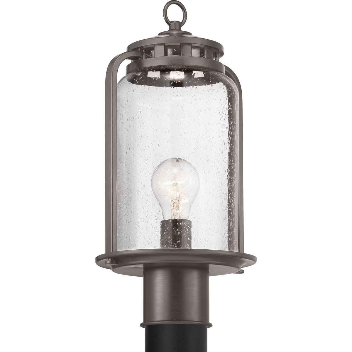PROGRESS LIGHTING P6436-20 Antique Bronze Botta Collection Antique Bronze One-Light Post Lantern