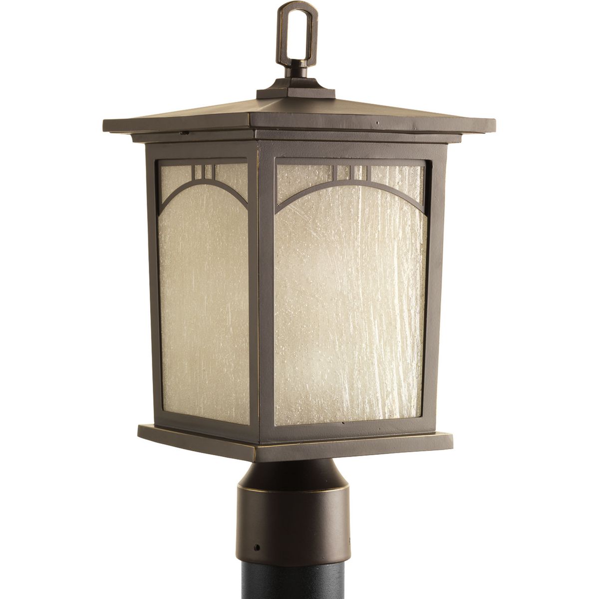PROGRESS LIGHTING P6452-20 Antique Bronze Residence Collection One-Light Post Lantern