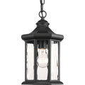 PROGRESS LIGHTING P6529-31 Textured Black Edition Collection One-Light Hanging Lantern