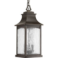 PROGRESS LIGHTING P6532-108 Oil Rubbed Bronze Maison Collection Two-Light Hanging Lantern