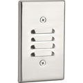 PROGRESS LIGHTING P660003-009-30K Brushed Nickel LED Indoor Louvered Step Light