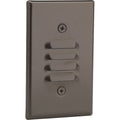 PROGRESS LIGHTING P660003-020-30K Antique Bronze LED Indoor Louvered Step Light