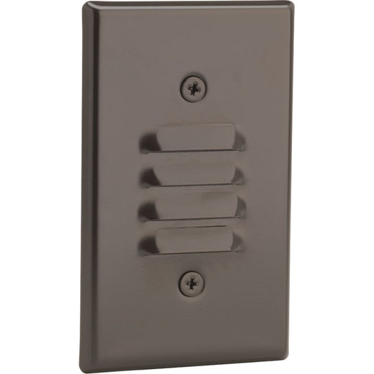 PROGRESS LIGHTING P660003-020-30K Antique Bronze LED Indoor Louvered Step Light