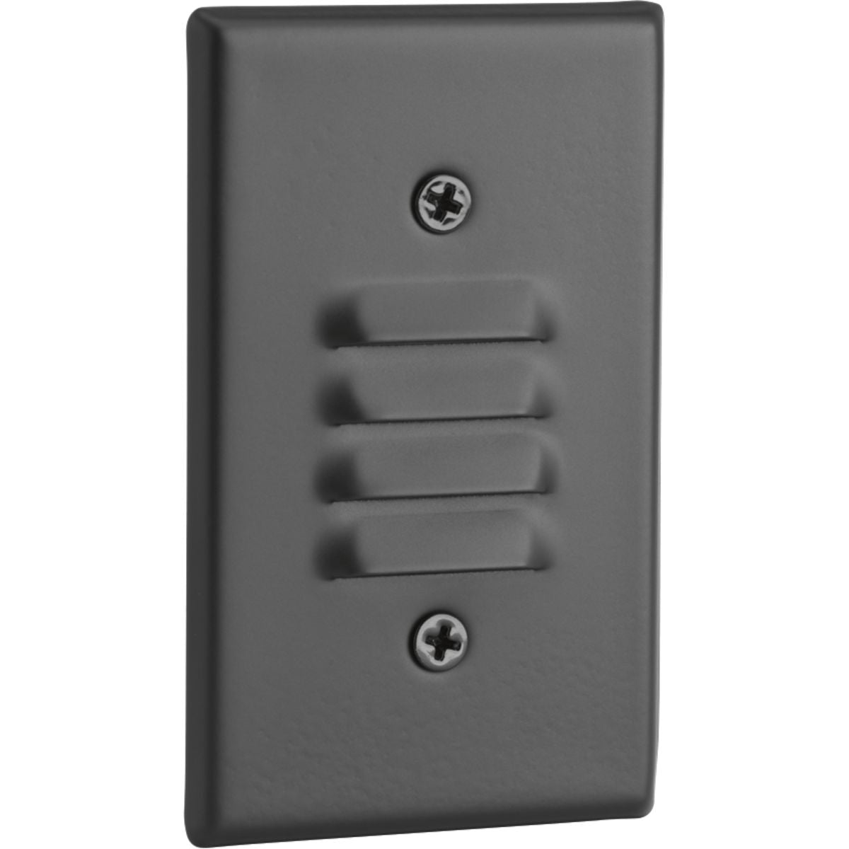 PROGRESS LIGHTING P660003-031-30K Black LED Indoor Louvered Step Light