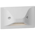 PROGRESS LIGHTING P660005-028-30 Satin White LED Indoor/Outdoor Satin White Integrated LED Wall or Step Light
