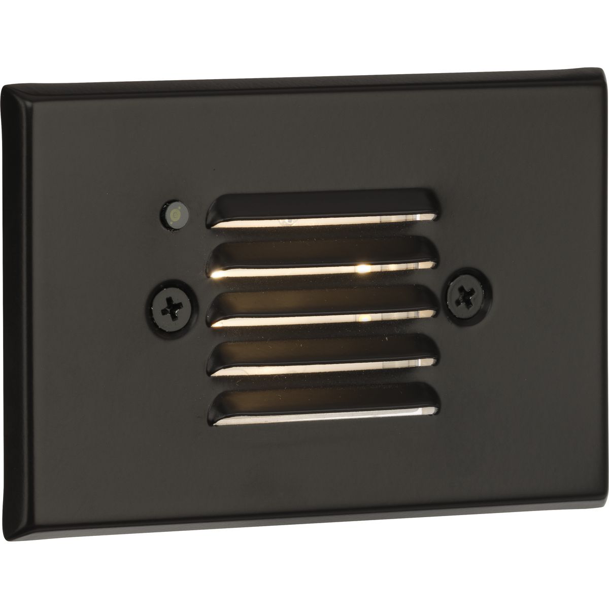 PROGRESS LIGHTING P660006-020-30 Antique Bronze LED Indoor/Outdoor Antique Bronze Integrated LED Wall or Step Light with Photocell