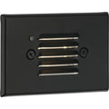 PROGRESS LIGHTING P660006-031-30 Black LED Indoor/Outdoor Black Integrated LED Wall or Step Light with Photocell