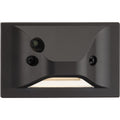PROGRESS LIGHTING P660007-020-30 Antique Bronze LED Indoor/Outdoor Antique Bronze Integrated LED Wall or Step Light with Photocell