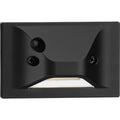 PROGRESS LIGHTING P660007-031-30 Black LED Indoor/Outdoor Black Integrated LED Wall or Step Light with Photocell