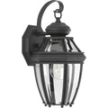 PROGRESS LIGHTING P6610-31 Textured Black New Haven Collection One-Light Small Wall Lantern