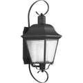 PROGRESS LIGHTING P6621-31MD Textured Black Andover Collection Black One-Light Large Wall Lantern