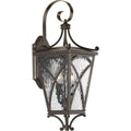 PROGRESS LIGHTING P6638-108 Oil Rubbed Bronze Cadence Collection Two-Light Medium Wall Lantern
