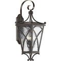 PROGRESS LIGHTING P6639-108 Oil Rubbed Bronze Cadence Collection Three-Light Large Wall Lantern