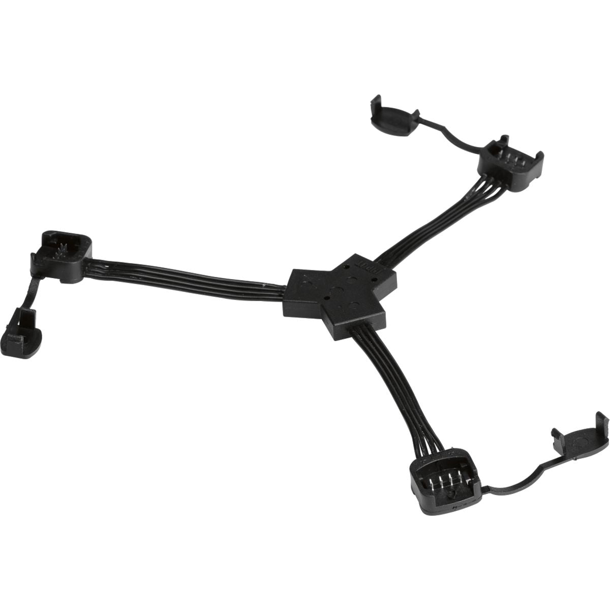 PROGRESS LIGHTING P700017-000 Unfinished Hide-a-Lite LED Tape Y Shape Connector three-way Y connector for tape sections