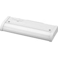PROGRESS LIGHTING P700024-028-CS Satin White Hide-A-Lite Collection 9" LED 5-CCT Linear Undercabinet Light