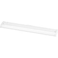 PROGRESS LIGHTING P700027-028-CS Satin White Hide-A-Lite Collection 24" LED 5-CCT Linear Undercabinet Light