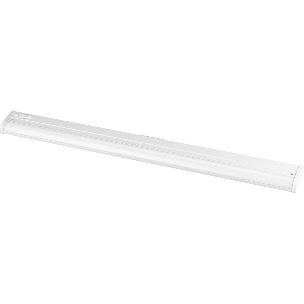 PROGRESS LIGHTING P700028-028-CS Satin White Hide-A-Lite Collection 36" LED 5-CCT Linear Undercabinet Light