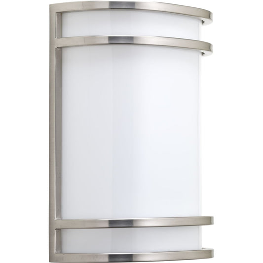 PROGRESS LIGHTING P7088-0930K9 Brushed Nickel One-Light LED Wall Sconce