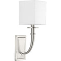 PROGRESS LIGHTING P710025-009 Brushed Nickel Avana Collection One-Light Wall Sconce