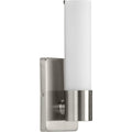 PROGRESS LIGHTING P710047-009-30 Brushed Nickel Blanco LED Collection Brushed Nickel One-Light LED Wall Bracket
