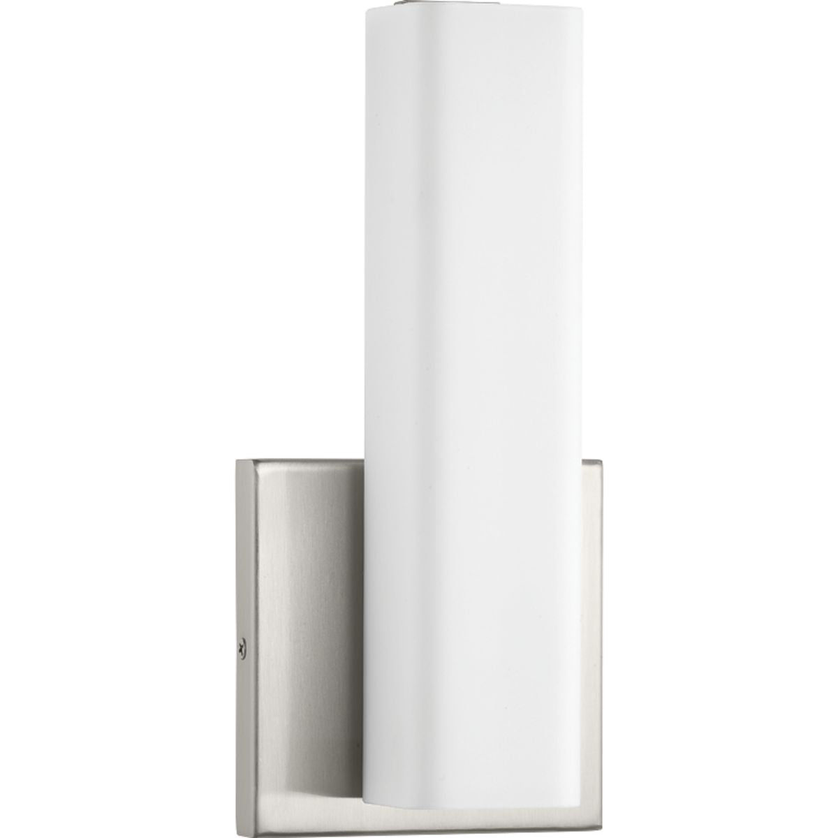 PROGRESS LIGHTING P710049-009-30 Brushed Nickel Beam Collection One-Light LED Wall Bracket