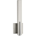 PROGRESS LIGHTING P710051-009-30 Brushed Nickel Planck LED Collection One-Light LED Wall Sconce, Brushed Nickel Finish