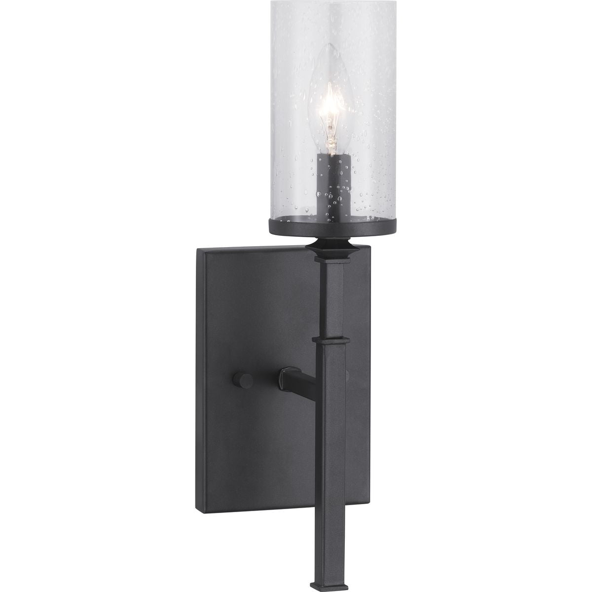 PROGRESS LIGHTING P710055-143 Graphite Gresham Collection One-Light Wall Bracket