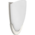 PROGRESS LIGHTING P710079-009-30 Brushed Nickel LED Etched Glass Brushed Nickel LED Wall Sconce