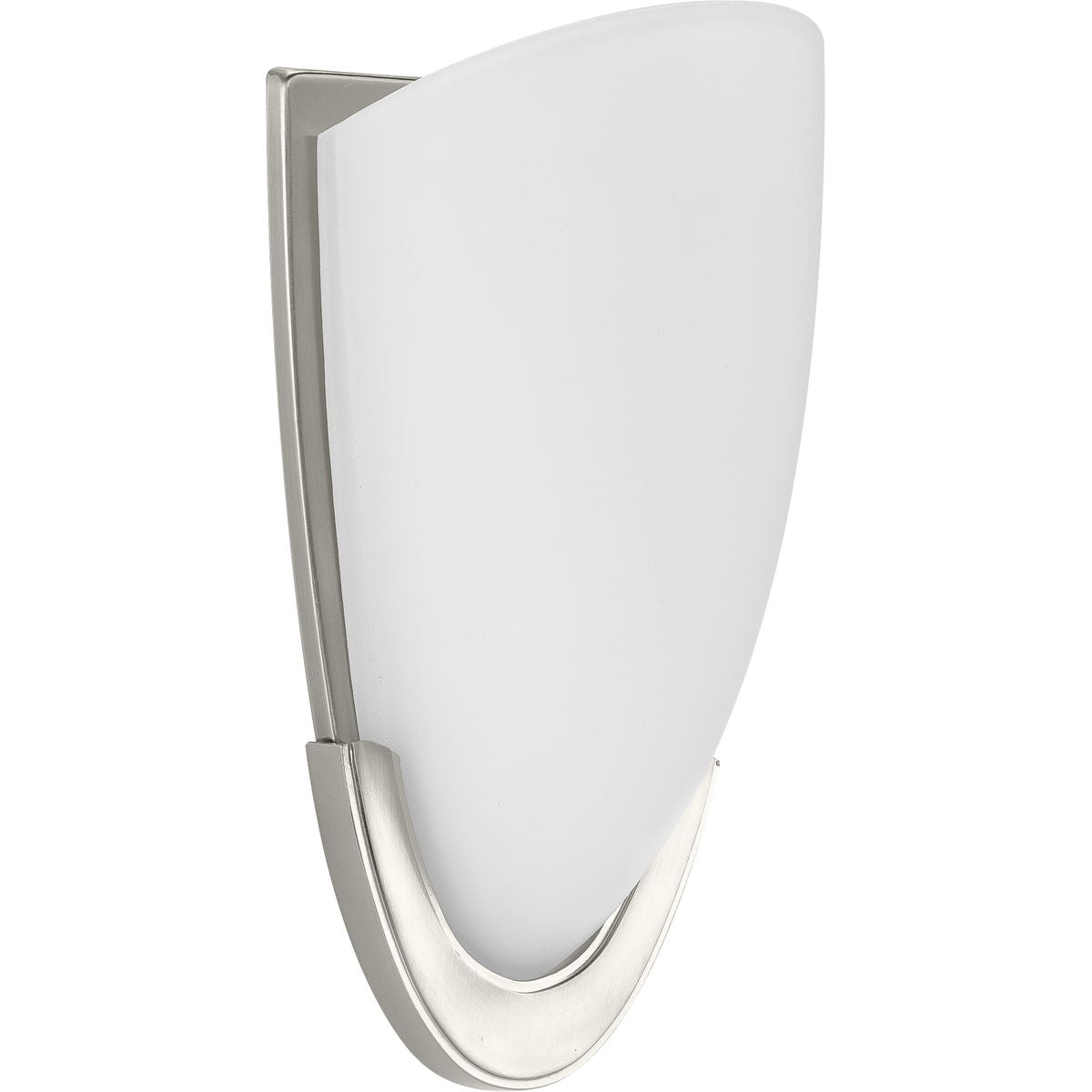 PROGRESS LIGHTING P710079-009-30 Brushed Nickel LED Etched Glass Brushed Nickel LED Wall Sconce