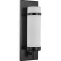 PROGRESS LIGHTING P710087-031 Matte Black Hartwick Collection Black One-Light Wall Sconce