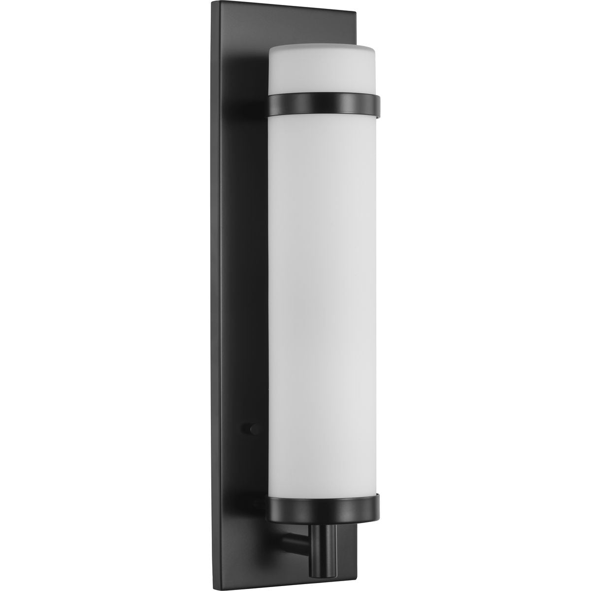 PROGRESS LIGHTING P710088-031 Matte Black Hartwick Collection Black One-Light Wall Sconce