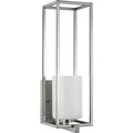 PROGRESS LIGHTING P710089-009 Brushed Nickel Chadwick Collection One-Light Brushed Nickel Wall Bracket