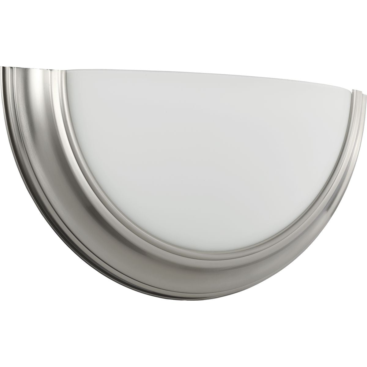 PROGRESS LIGHTING P710090-009-30 Brushed Nickel Eclipse LED Collection Brushed Nickel One-Light LED Wall Sconce