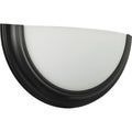 PROGRESS LIGHTING P710090-031-30 Matte Black Eclipse LED Collection Black One-Light LED Wall Sconce