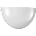 PROGRESS LIGHTING P7112-30 White One-Light Incandescent Wall Sconce