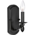 PROGRESS LIGHTING P7158-31 Matte Black Greyson Collection One-Light Wall Sconce