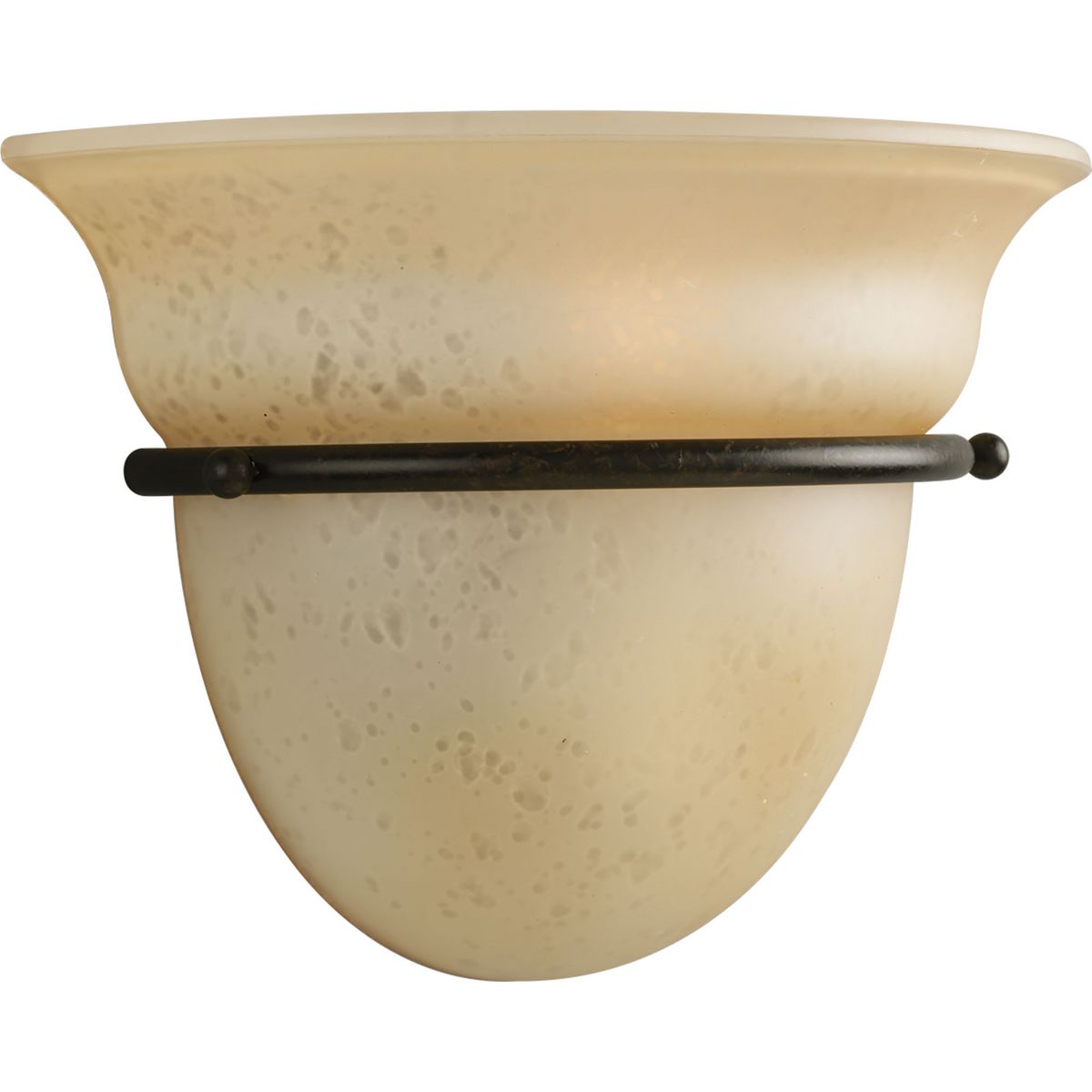 PROGRESS LIGHTING P7181-77 Forged Bronze Torino Collection One-Light Sconce