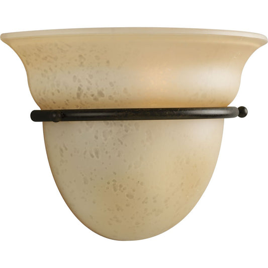 PROGRESS LIGHTING P7181-77 Forged Bronze Torino Collection One-Light Sconce