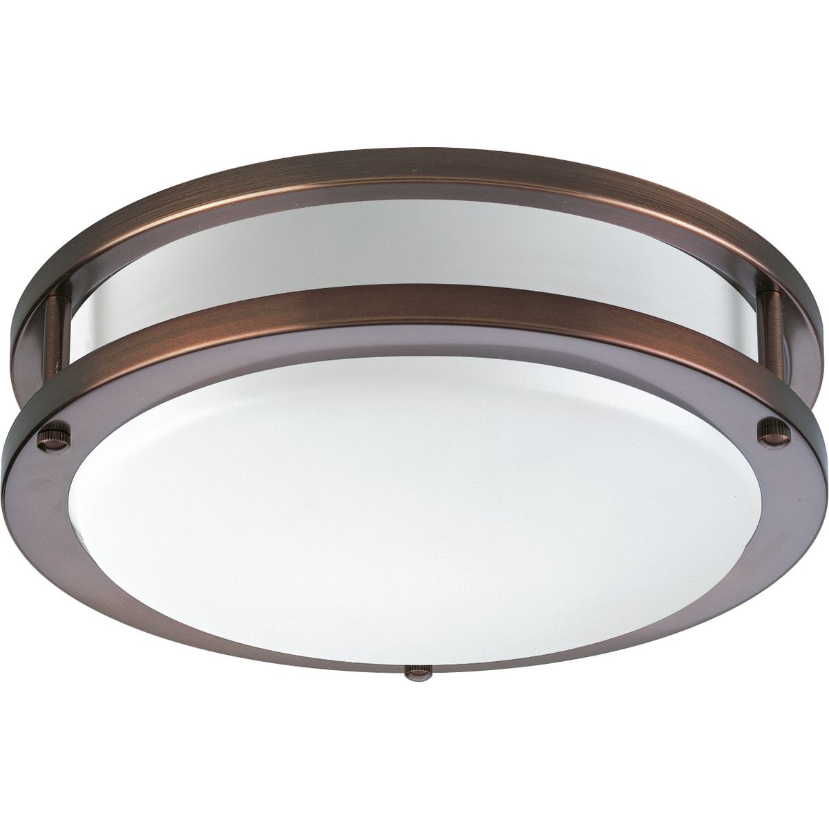 PROGRESS LIGHTING P7249-17430K9 Urban Bronze One-Light 10-3/8" LED Flush Mount