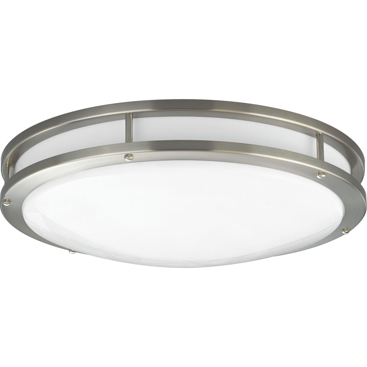 PROGRESS LIGHTING P7250-0930K9 Brushed Nickel One-Light 17-3/4" LED Flush Mount