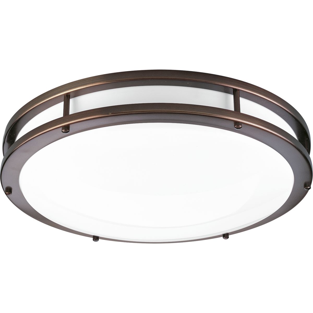 PROGRESS LIGHTING P7250-17430K9 Urban Bronze One-Light 17-3/4" LED Flush Mount
