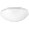 PROGRESS LIGHTING P730008-030-30 White One-Light 10-13/16" LED Cloud Flush Mount